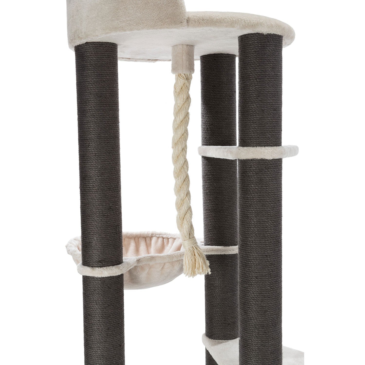 Poste Rascador XXL Tomás gris claro