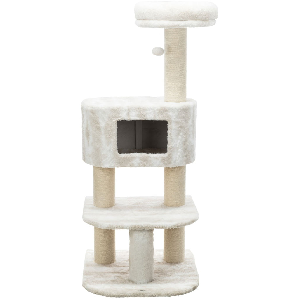 Poste Rascador Nelli blanco/taupe