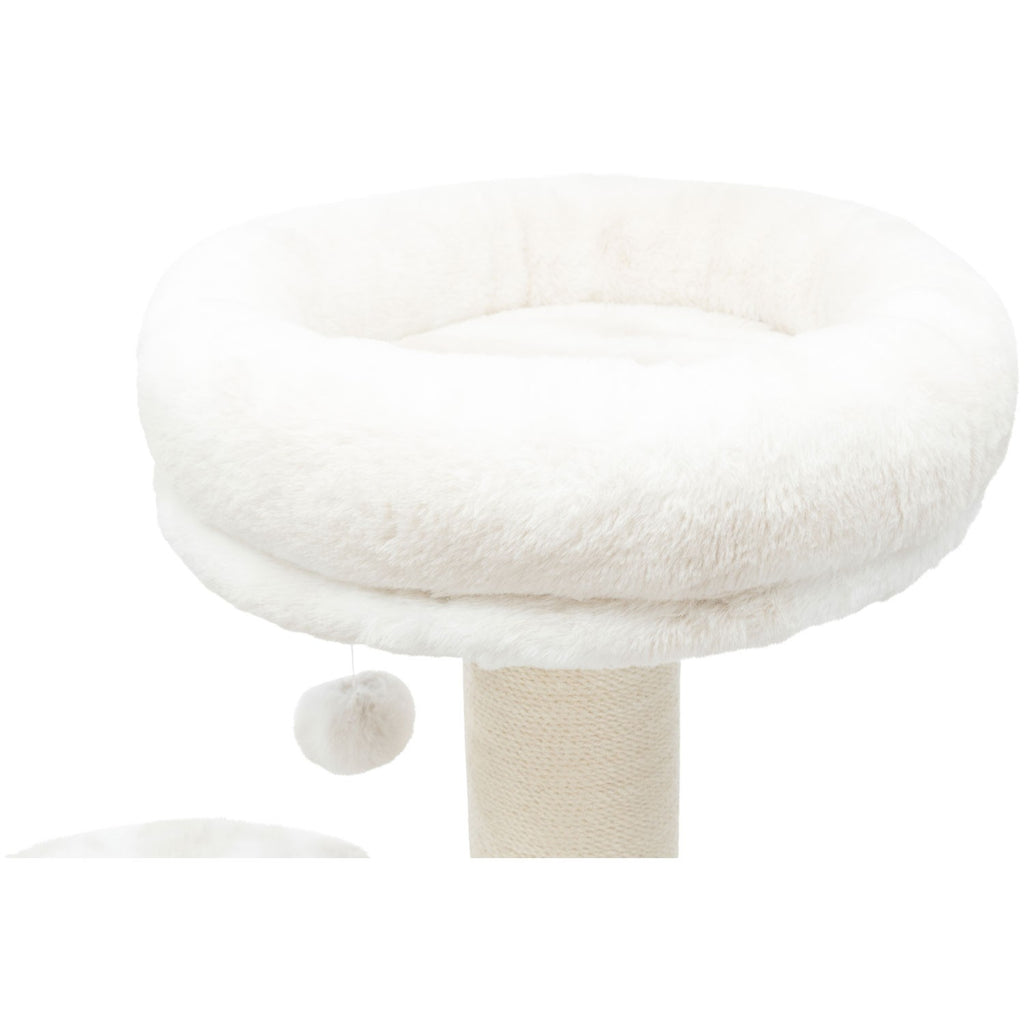Poste Rascador Nelli blanco/taupe