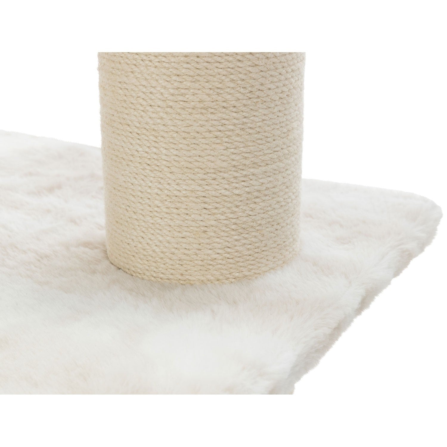 Poste Rascador Nelli blanco/taupe