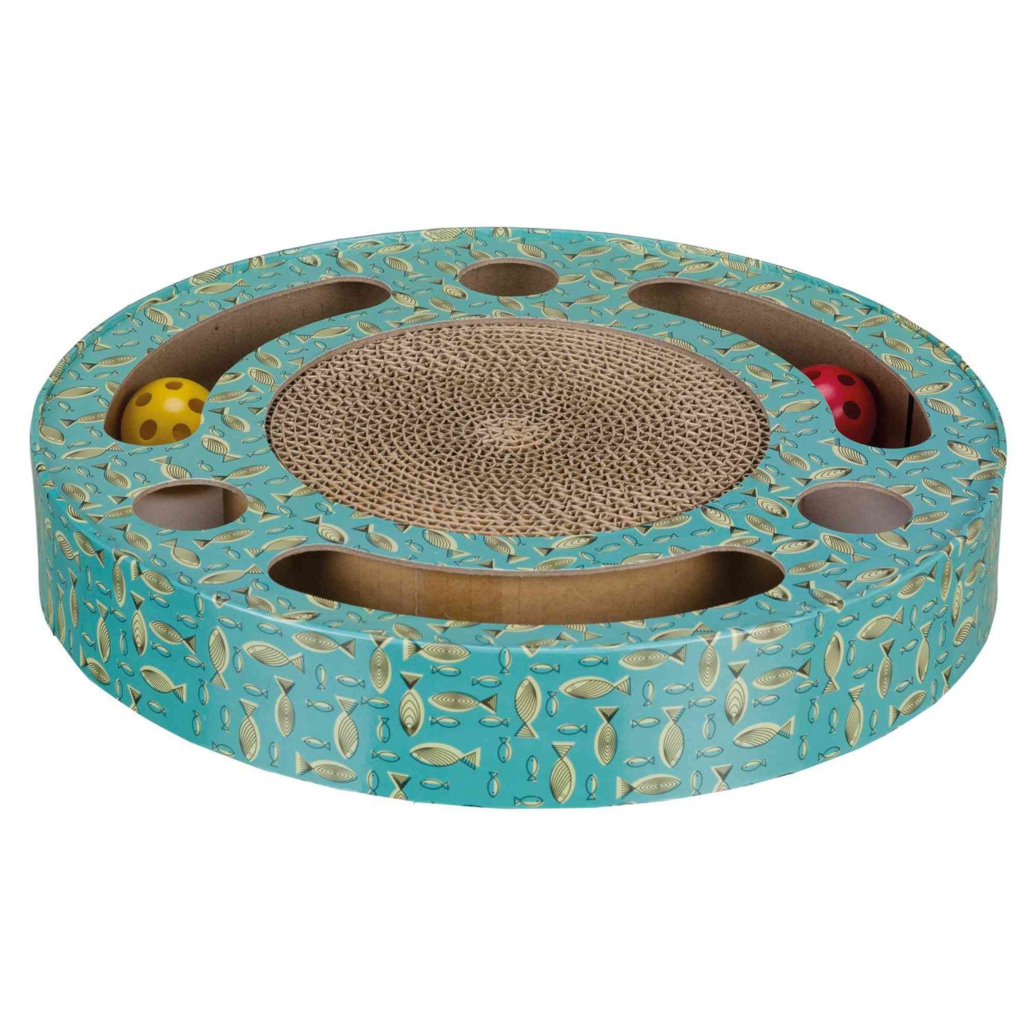 Tambor Rascador azul