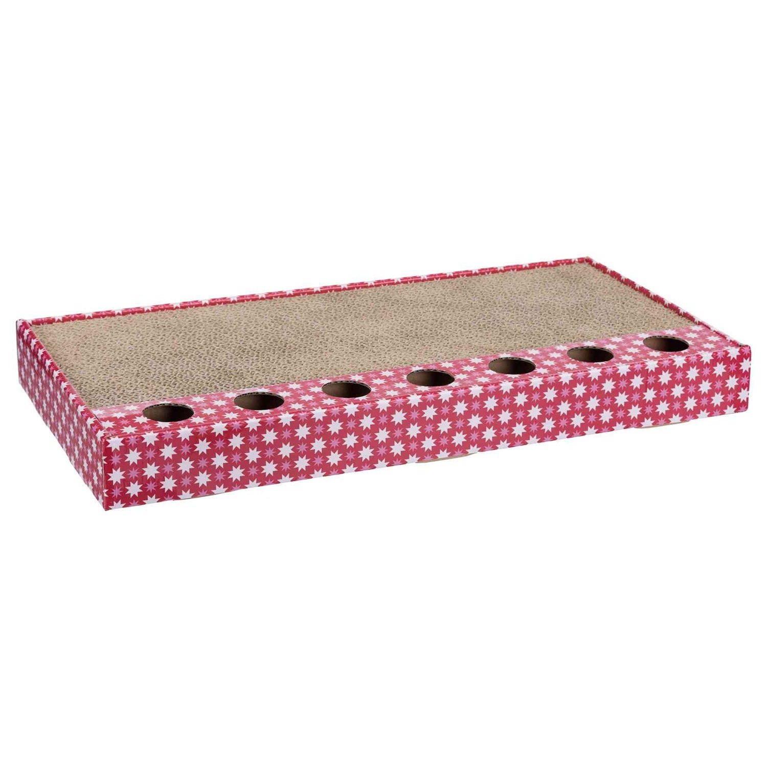 Tabla Cartón Rascadora rosa