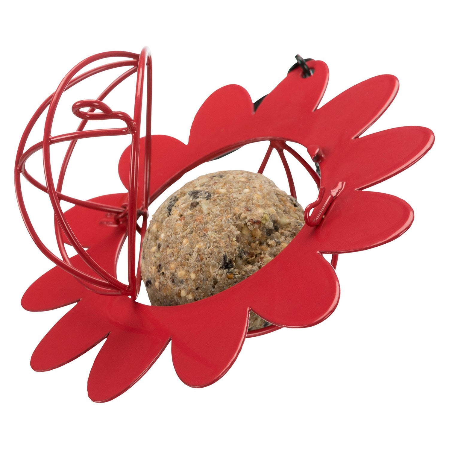 Comedero Flor, para Frutas y Bolas de Grasa