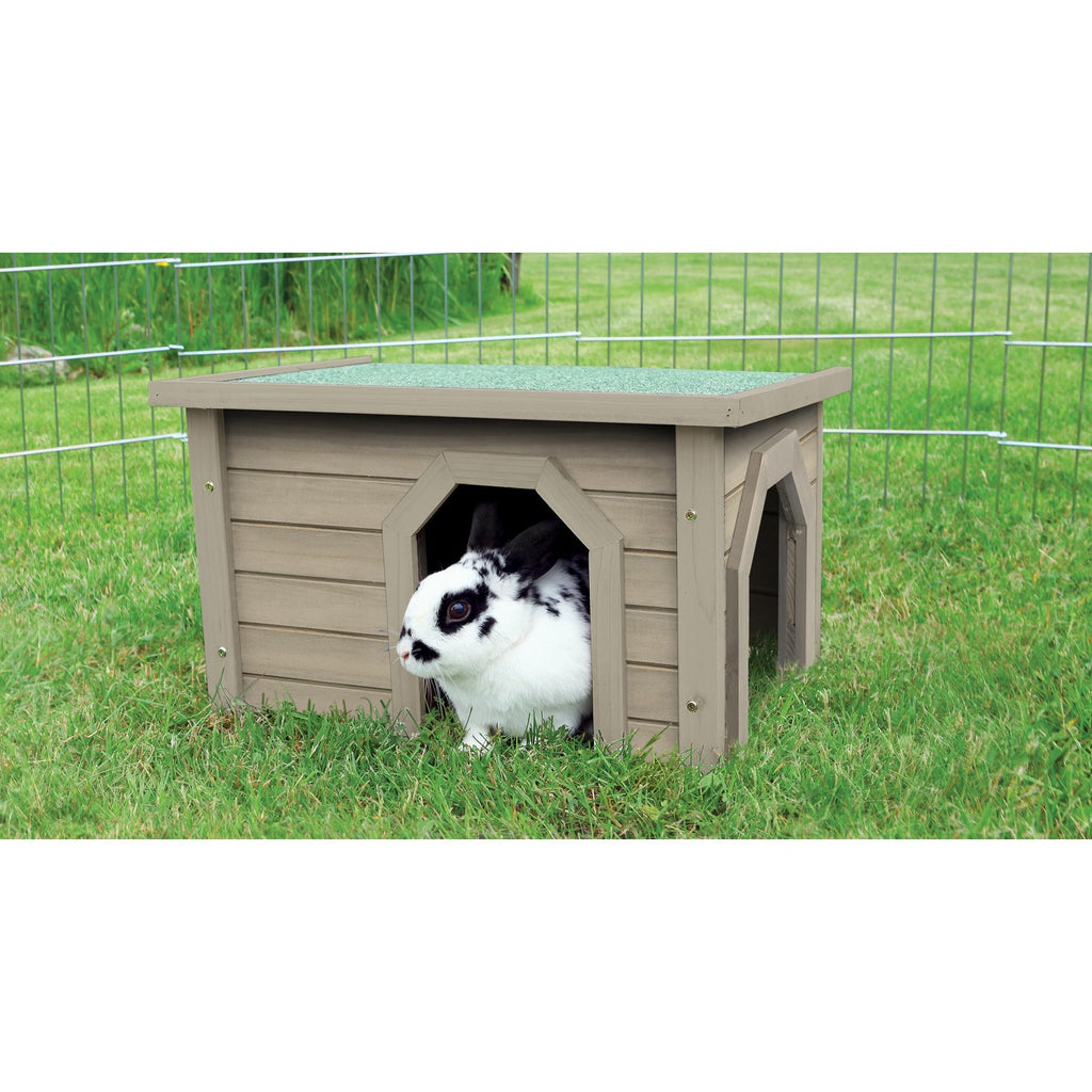 Casita Pequeños Mamíferos gris-verde