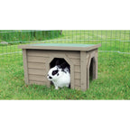 Casita Pequeños Mamíferos gris-verde