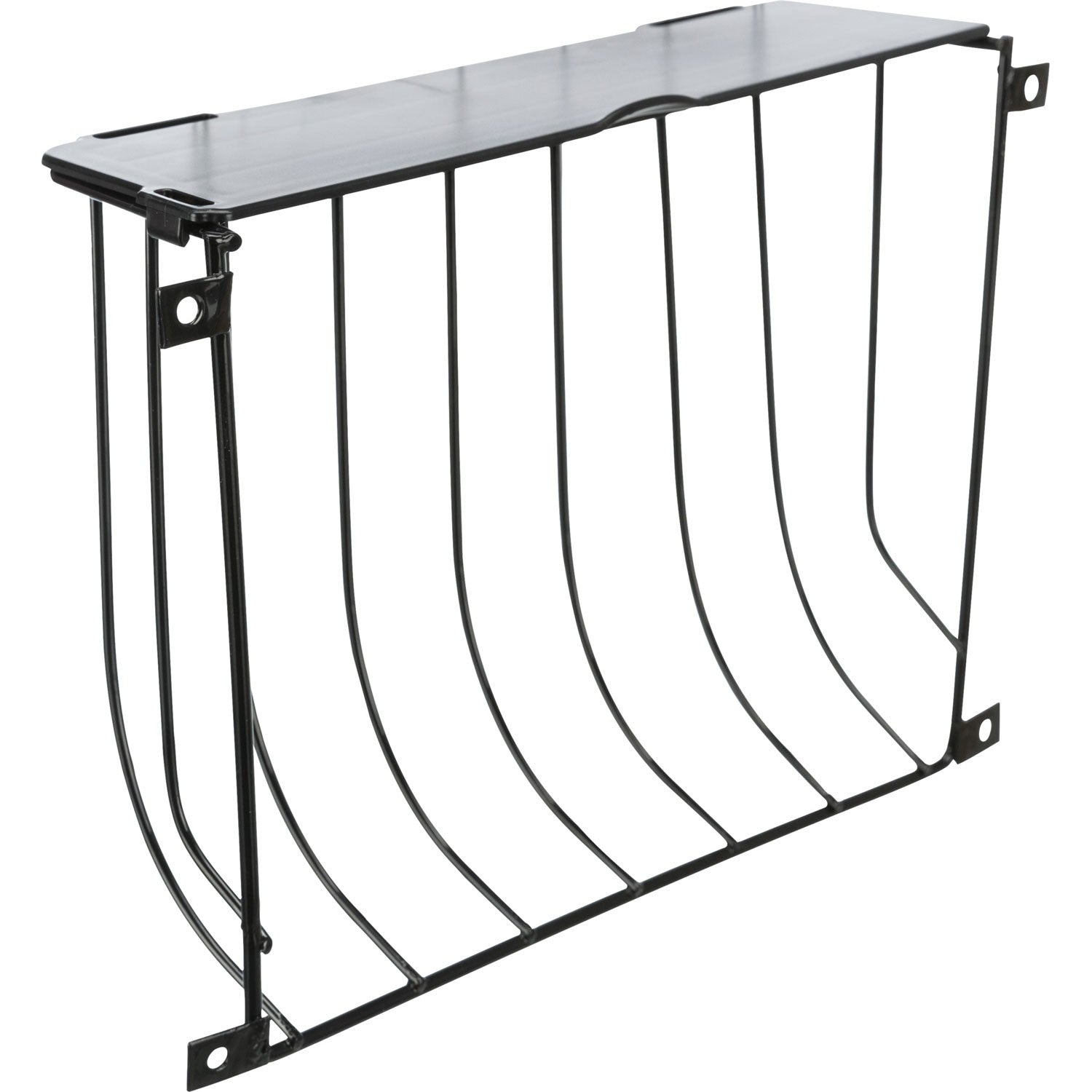 Porta Heno Atornillable - Pack de 3 unidades negro