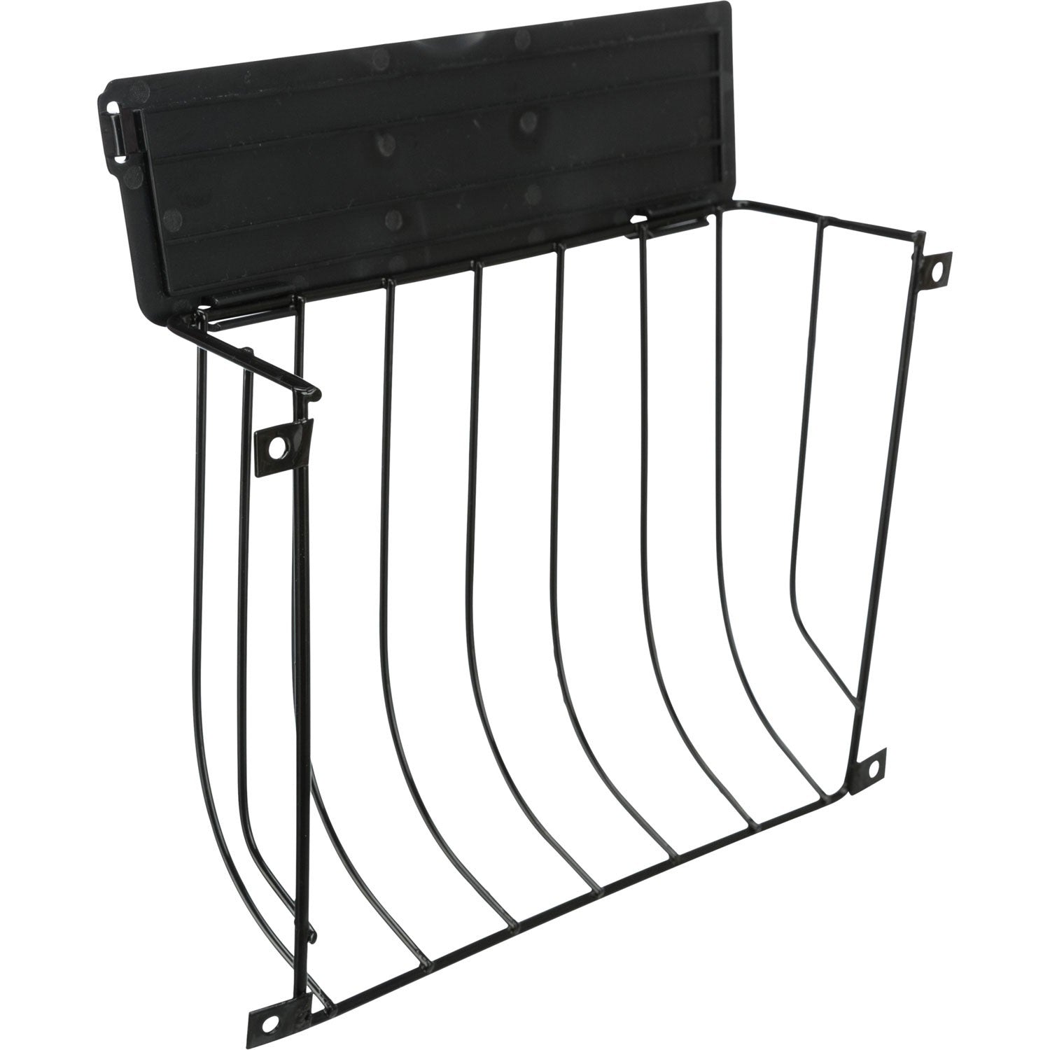 Porta Heno Atornillable - Pack de 3 unidades negro