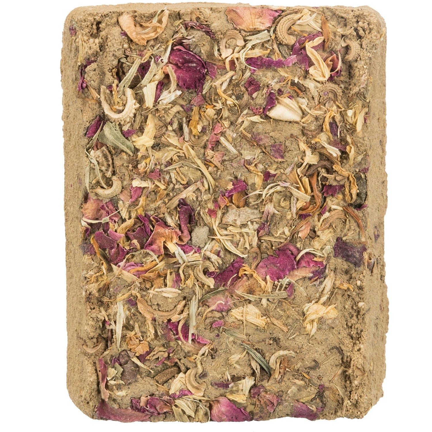 Piedra de arcilla con flores - Pack de 10 unidades