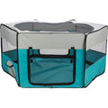 Recinto Exterior turquesa/gris claro