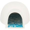 Iglú con placa de refrigeración - Pack de 3 unidades blanco