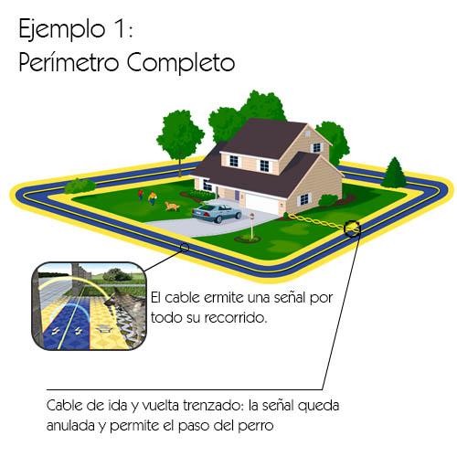 Valla Invisible Dogtrace D-FENSE 101 hasta 1200 metros