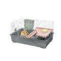 Jaula Roedor RONNY 80 - Pack de 3 unidades Gris (Acc. Verde/Rosa)