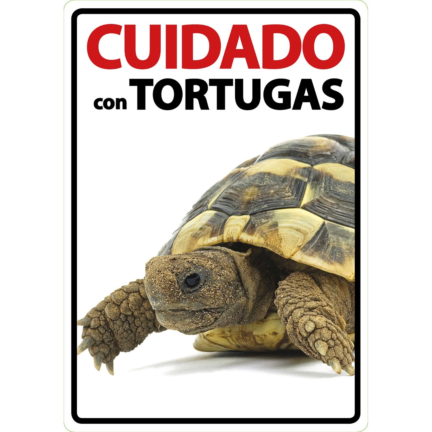 Señal A5 'Cuidado con Tortugas'