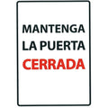 Señal A5 'Mantenga la Puerta Cerrada'