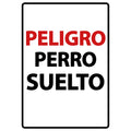 Señal A5 'Peligro Perro Suelto'
