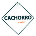 Señal con Ventosa 'Cachorro on Board'