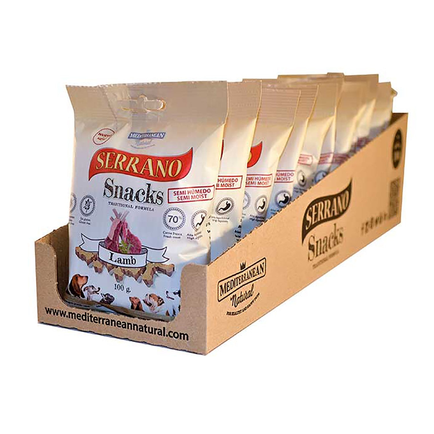 Snacks Serrano Cordero - Pack de 12 unidades