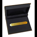 Cajita madera regalo placas cabezadas