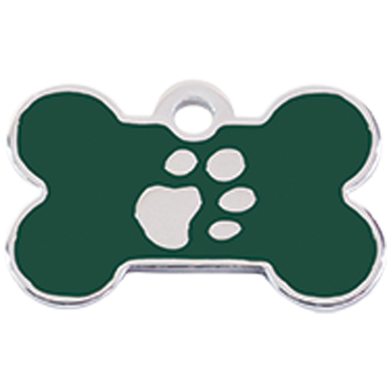 Placa IMARC Hueso Verde/Plata