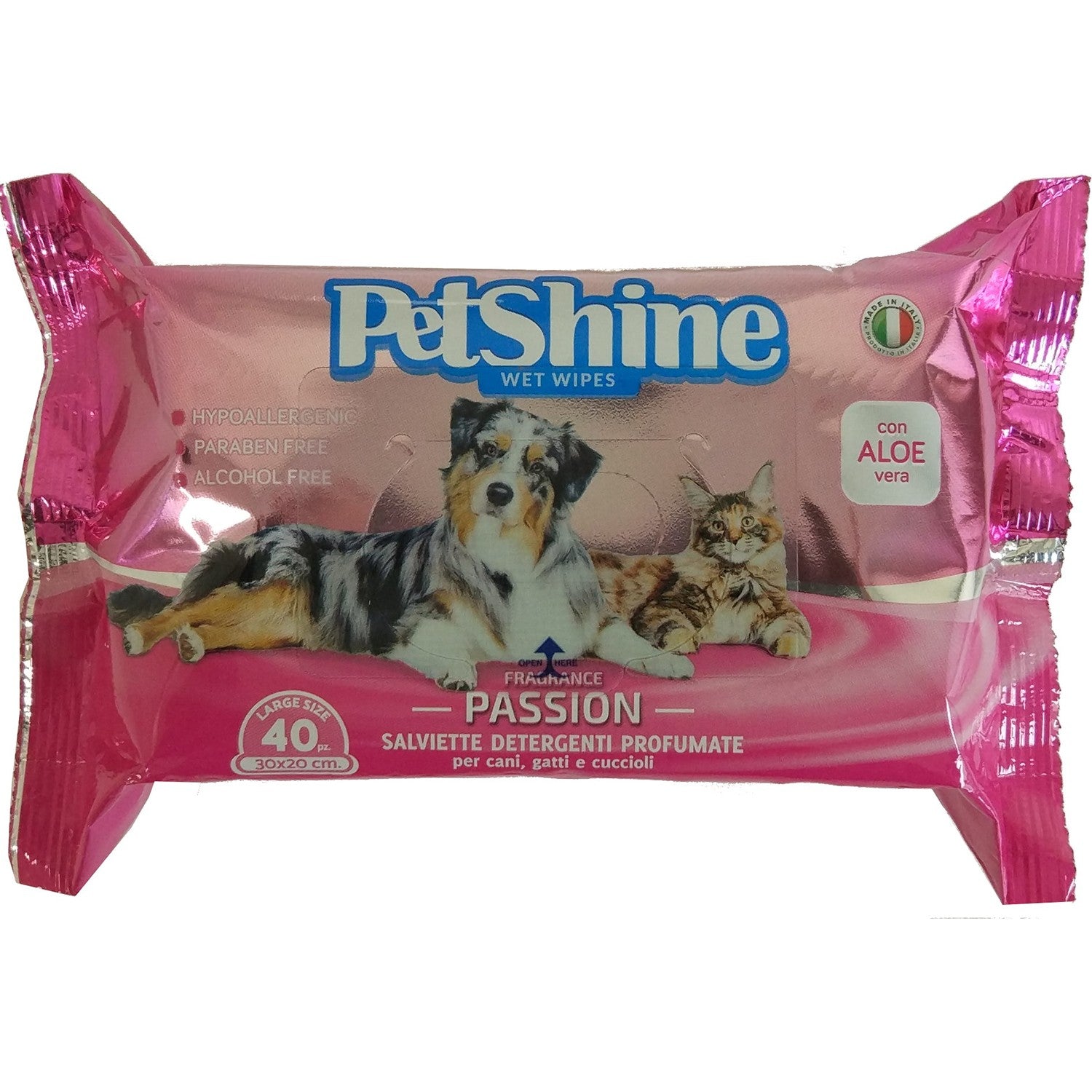 Toallitas Higiene para Perro y Gato, Pasión