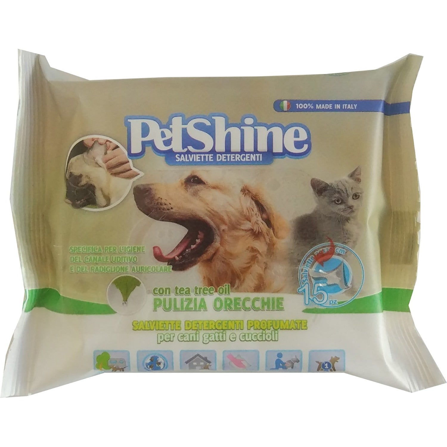 Toallitas Higiene para Orejas para Perro y Gato