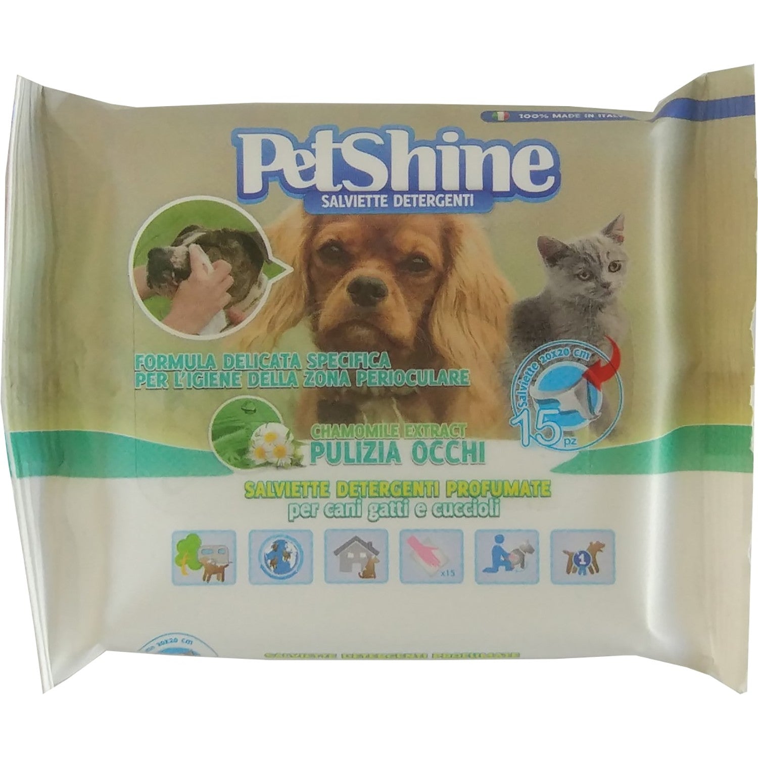 Toallitas Higiene para Ojos para Perro y Gato