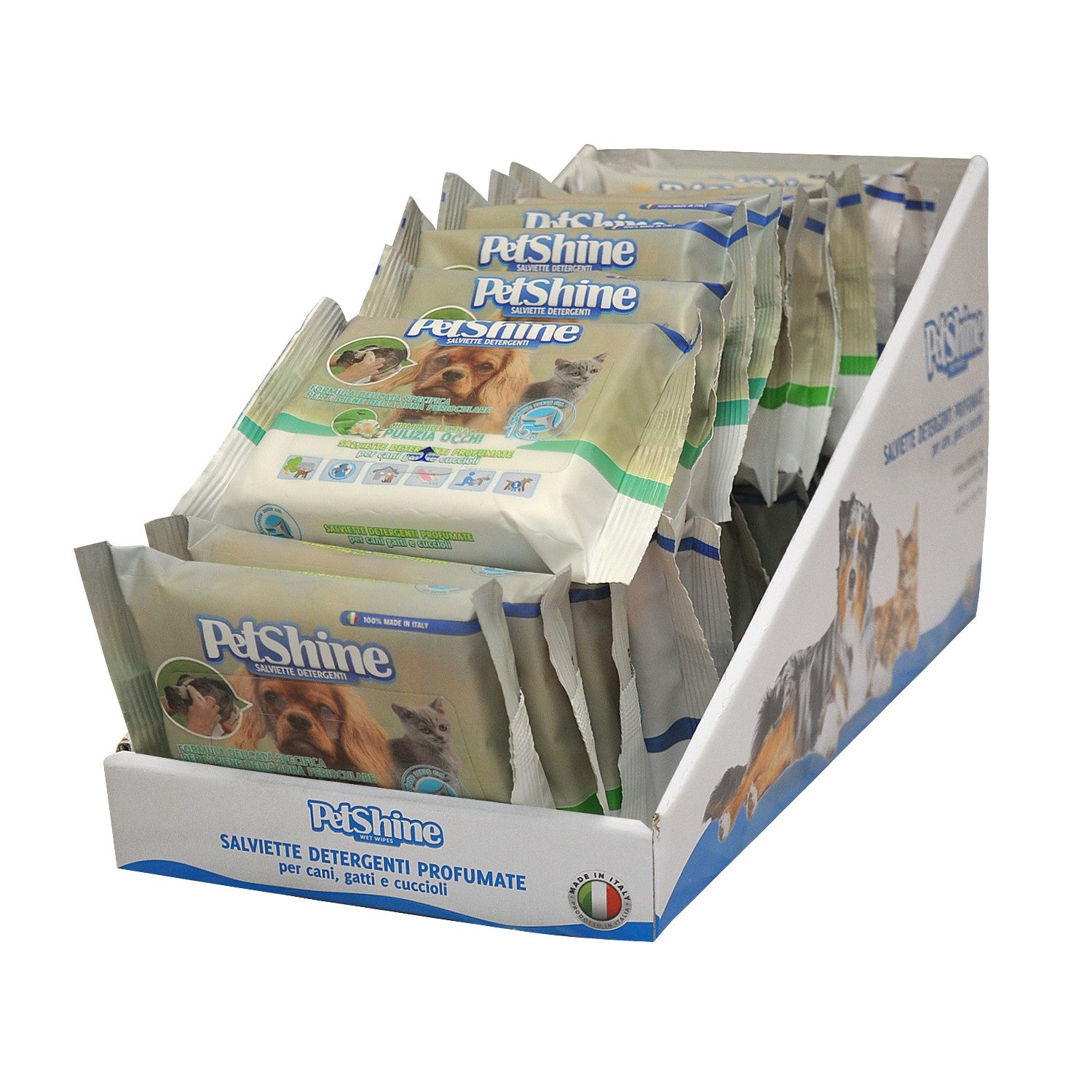 10 Toallitas Higiene para Ojos Perro/Gato