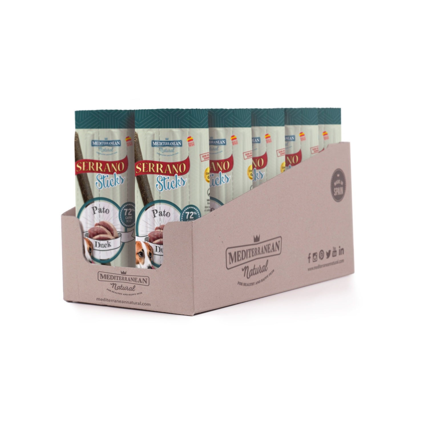 Sticks Serrano Pato - Pack de 10 unidades