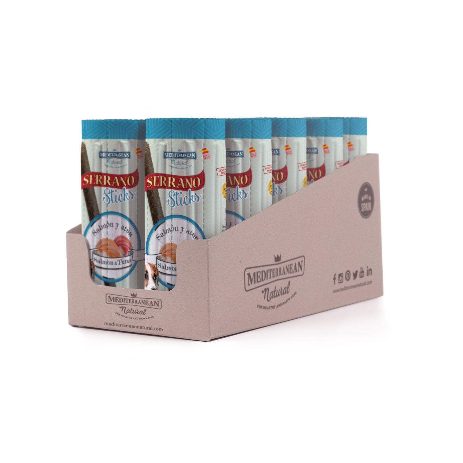 Sticks Serrano Pescado - Pack de 10 unidades