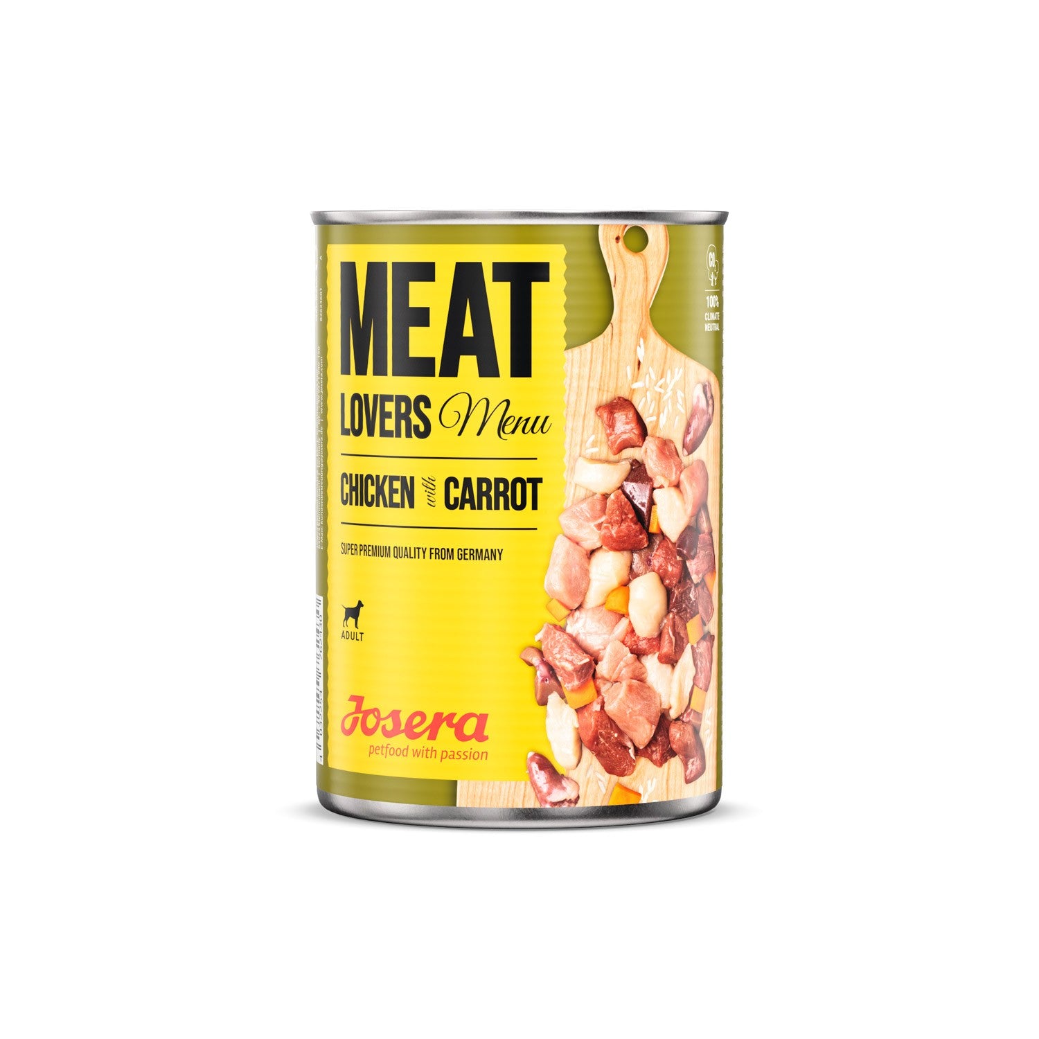 Menú Pollo con Zanahoria - Pack de 6 unidades