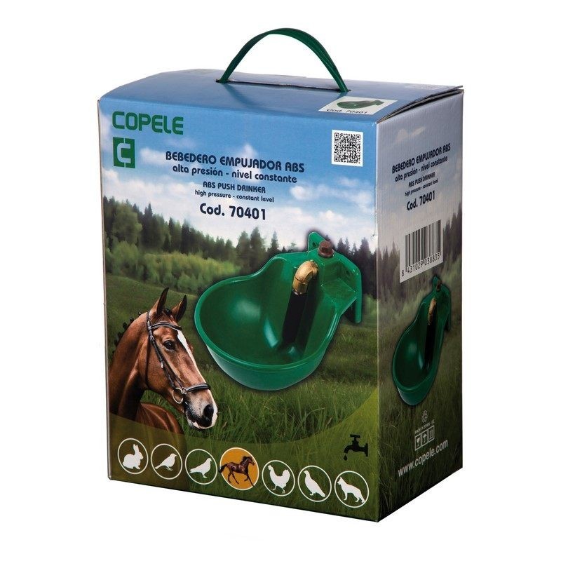 BEBEDERO EMPUJADOR CABALLOS PLAST