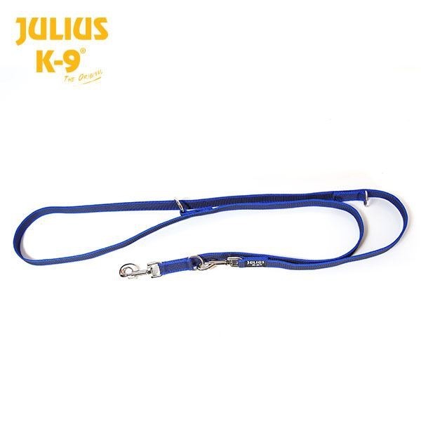 Correa Adiestramiento engomada Julius K-9 Azul 20mm