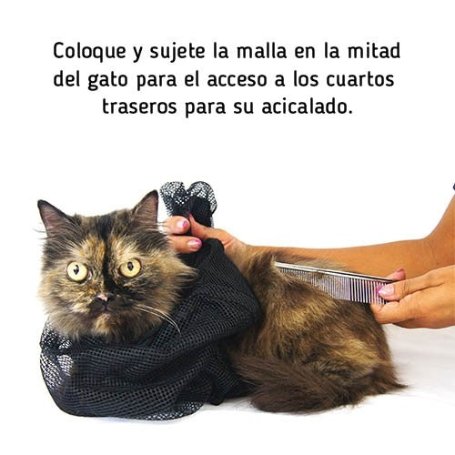 Bolsa de Malla para el aseo de Gatos