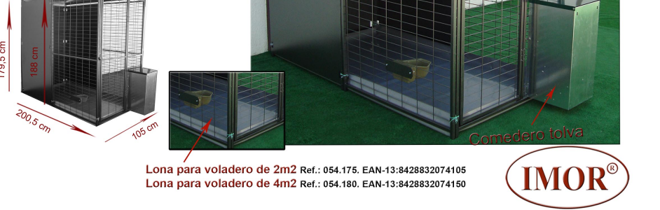 Lona para Voladero 2m2