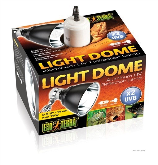 Exo Terra Light Dome Portalámparas, 14cm