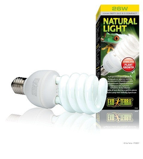Exo Terra Natural Light Bombilla, 26W