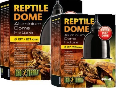 Exo Terra Reptile Dome Portalámparas, 15cm