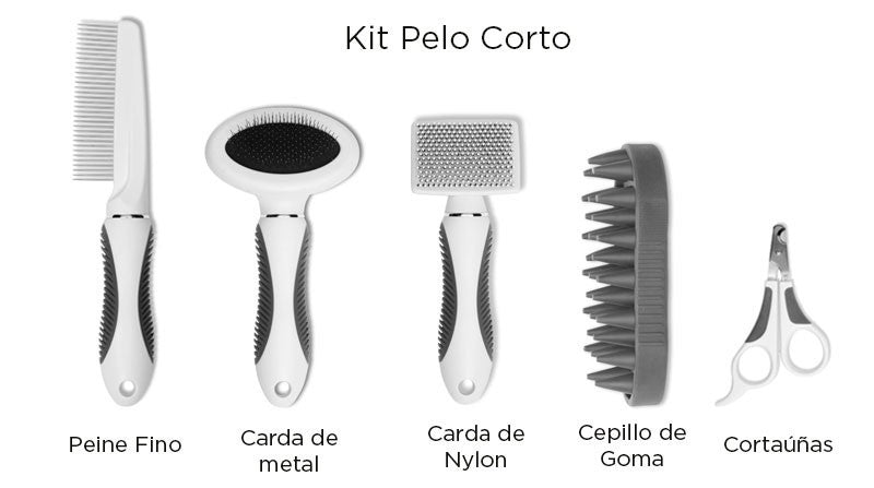 Catit Grooming Kit, Pelo Corto