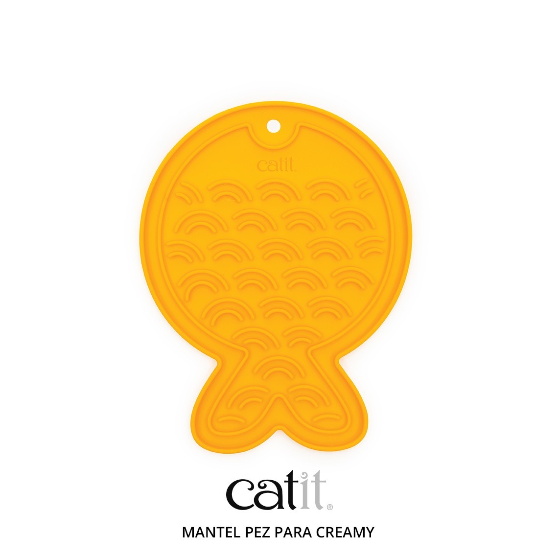 Catit Creamy Alfombrilla para Lamer, Pez