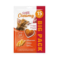 Catit Creamy Pollo, 15x10g - Pack de 8 unidades
