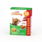 Catit Creamy Pollo y Cordero, 50x10g