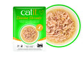 Sopa para Gatos de Pollo Catit Divine Shreds Pollo/HígadoBrócoli, 75g - Pack de 18 unidades