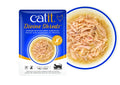 Catit DivineShreds Sopa Pollo/CaballaBrócoli, 75g - Pack de 18 unidades