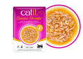 Catit DivineShreds Sopa Atún/GambasCalabaza, 75g - Pack de 18 unidades