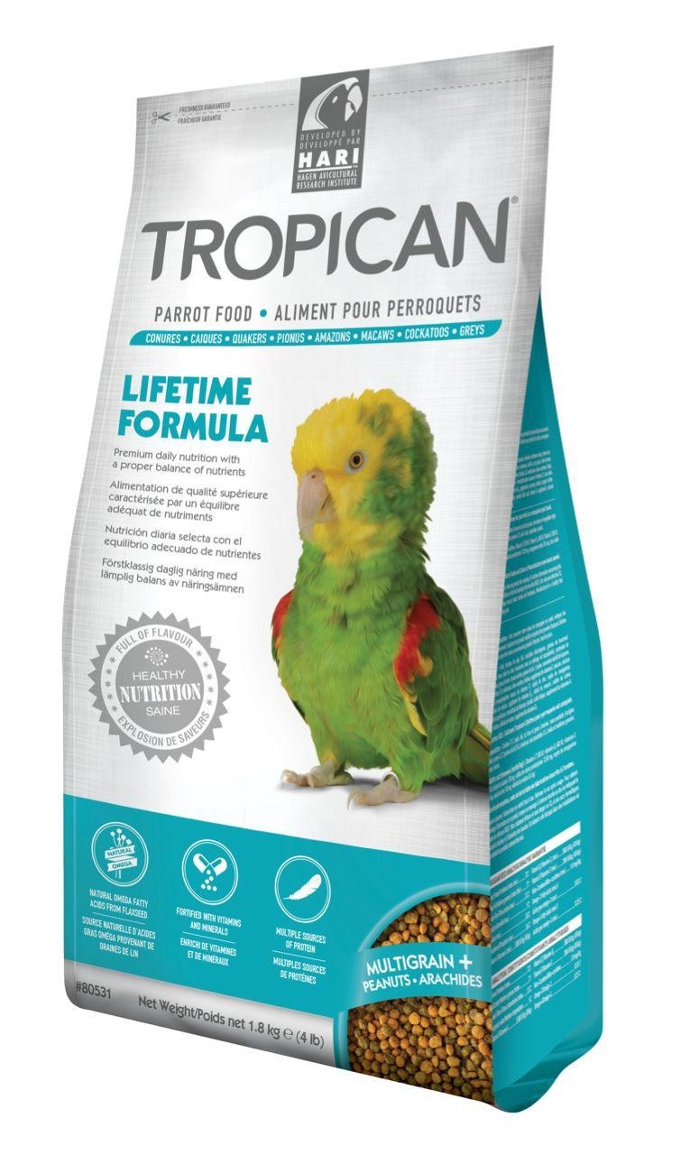 Tropican Mantenimiento Loros 4x1,8 kg