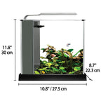 Fluval Spec Nano Acuario Negro, 10L