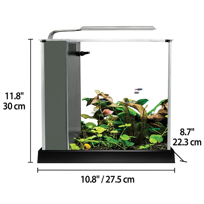 Fluval Spec Nano Acuario Blanco, 10L
