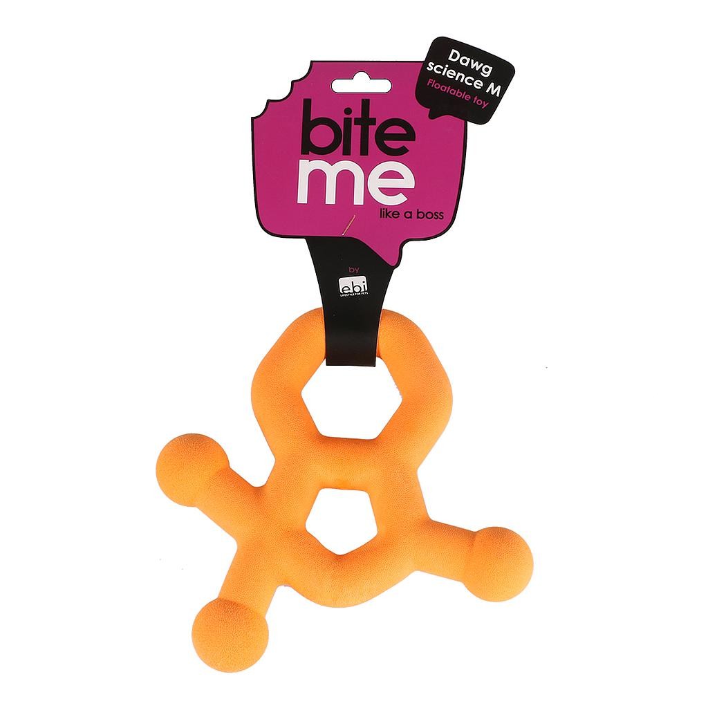 DUVO BITE ME JUGUETE PERRO GOMA DAWG SIENCE T-M  20 x 19 x 2,5 CM