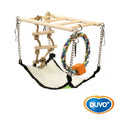 DUVO PUENTE MADERA SUSPENSION 17 x 22 x 15 CM