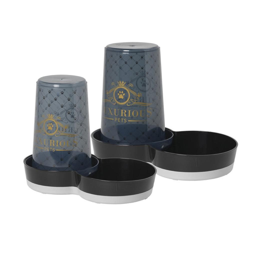 Moderna Comedero Bebedero Tasty Luxurious – Elegante y antideslizante